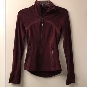 Lululemon Define Jacket in Maroon